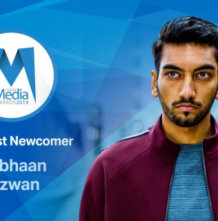 Nabhaan Rizwan is AMA Best Newcomer 2019