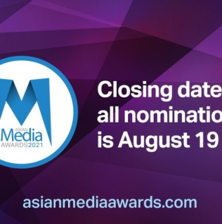 Nominations Deadline for 2021 Asian Media Awards