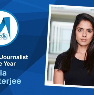 Ria Chatterjee Wins Regional Journalist of the Year 2020 Award