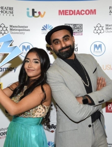 Duaa Karim with Tez Ilyas