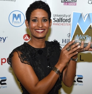 Naga Munchetty Is Media Personality of the Year 2018